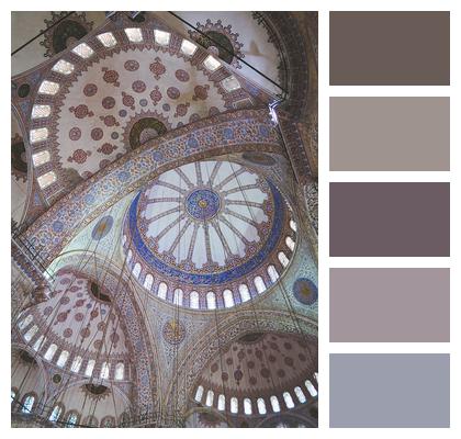 Istanbul Turkey Blue Mosque Image